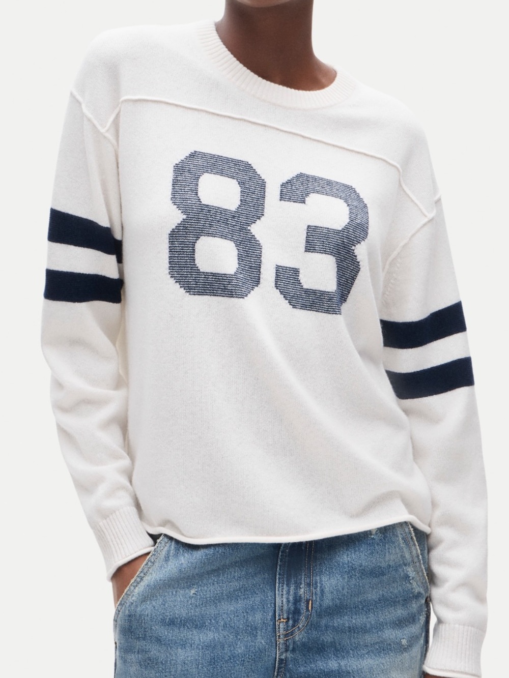 J Crew Rugby Cashmere Sweater
